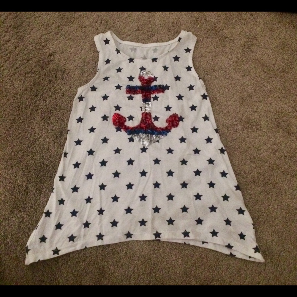 Sequined Tank Top